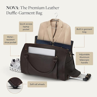 Wrinkle-Free Travel Duffle — The Smart Garment Bag for Business Trips